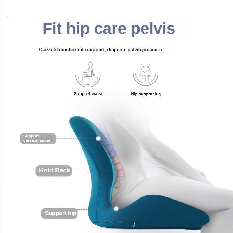 Memory Foam Seat Cushion Orthopedic Coccyx Office Chair Cushion Support Waist Back Car Seat Hip Pad Student PadM251119