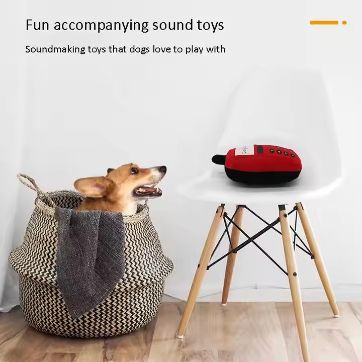 3 Pack Tough Dog Toys Stuffed Squeaky Dog Toys Mobile Phone Plush Dog Chew Toy,Satisfy Natural Chewing Instincts Puppy Toys for Small Medium Large Dog