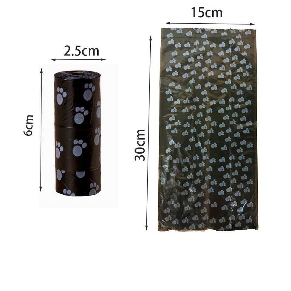 Dog Poop Bag Garbage Cleaning Pet Supplies Dog Roll Changing Bag Leak-proof and Tear-proof Suitable for Dogs Outdoor Walking C2511194