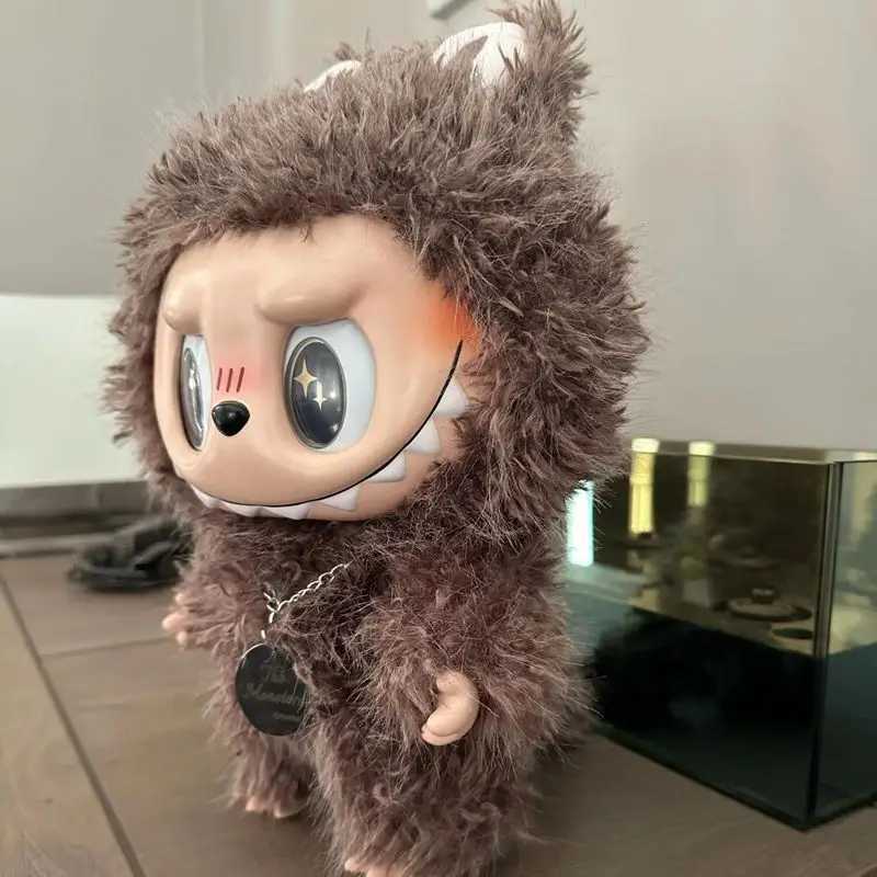 38cm Zimomo Monster Labubu Zimomo Angel Creative Mokoko Doll Pattern Vinyl Pendant Doll Model Copy Childrens Toy Birthday GiftXJ250419