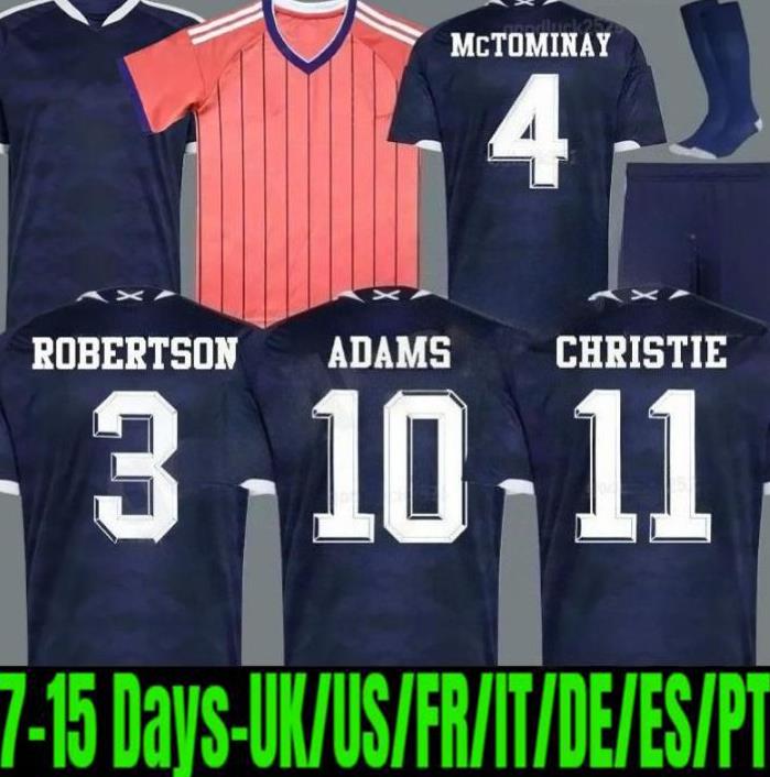 2026 World Cup Scotland Soccer Jerseys away home Special edition TIERNEY ROBERTSON football shirt CHRISTIE McGREGOR McGINN McKENNA men kit kids uniforms