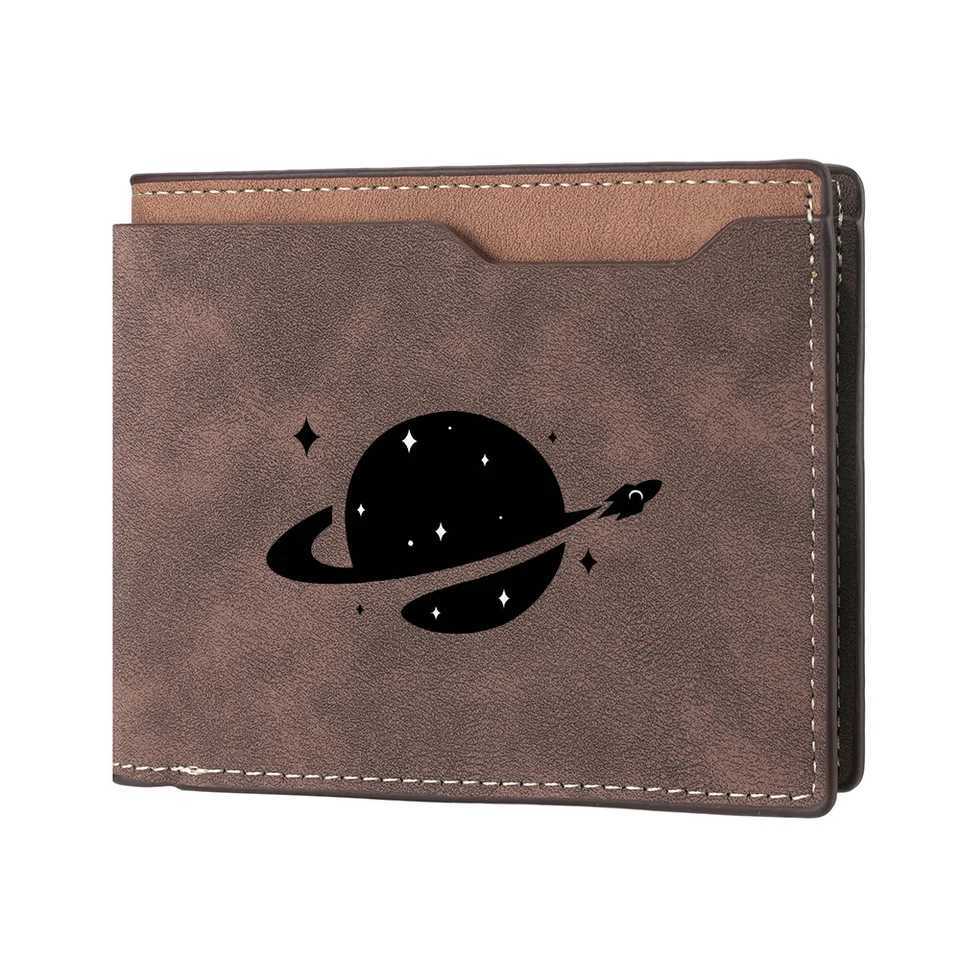 Mens Short PU Leather Wallet Thin Foldable High Quality Multi-Slot for ID Cards And Credit Cards HolderT251119