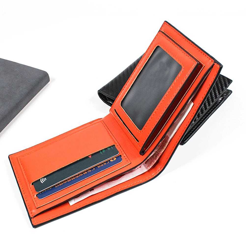 2023 New Mens Business Leather Wallet Super Multi-Card Position Coin Pocket RFID Credit Card Holder Coin Pocket Luxury PurseT251119