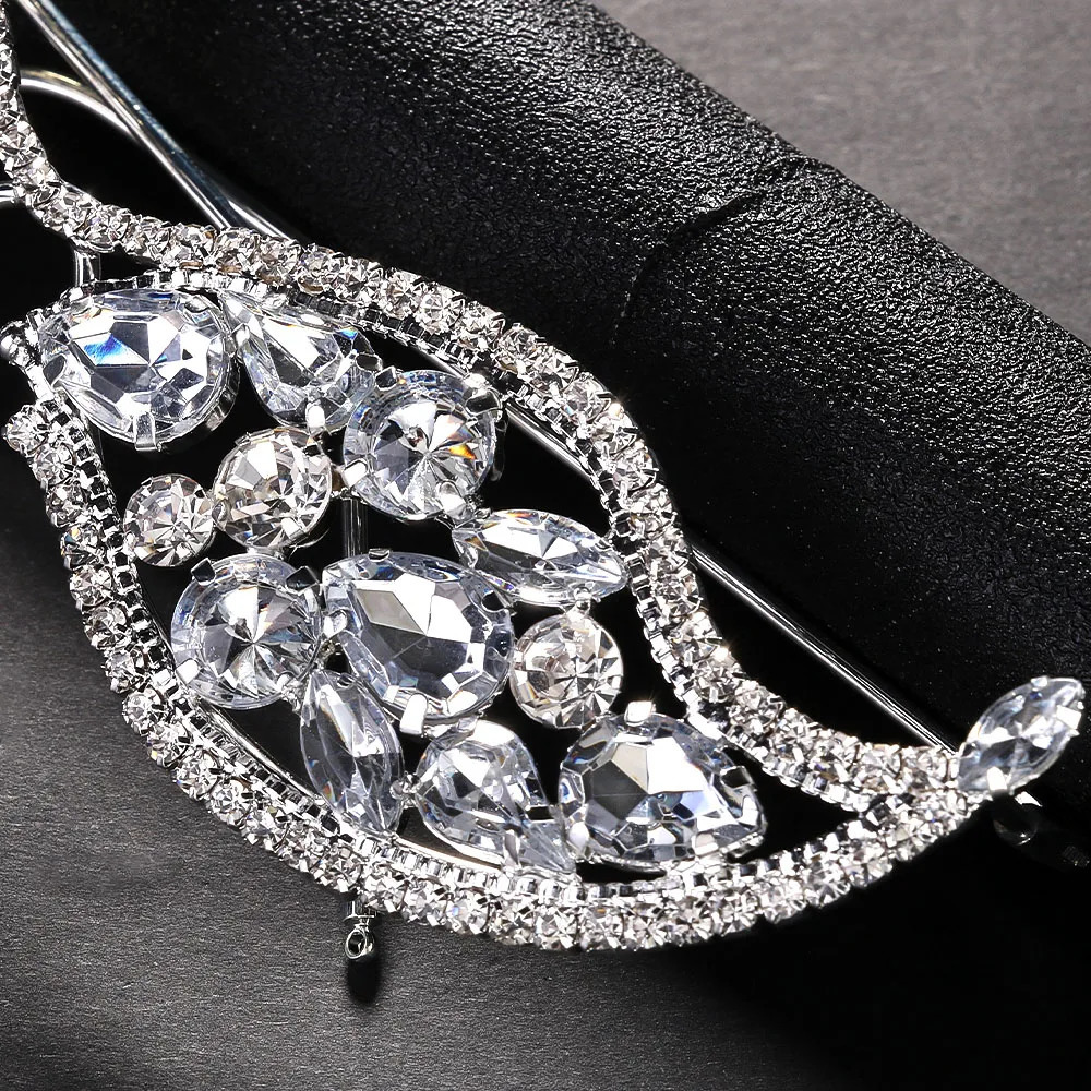 Bling Crystal Geometric Sunglasses Frame for Women Party Jewelry 2024 Ins Fashion Rhinestone Face Accessories Bridal Gifts 251113