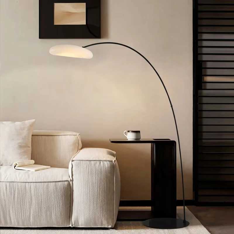 Floor Lamp Modern Minimalist Standing Light Living Room Fishing Lamp Artistic Mood Lamp Bedroom LED Lighting Fixture M251119