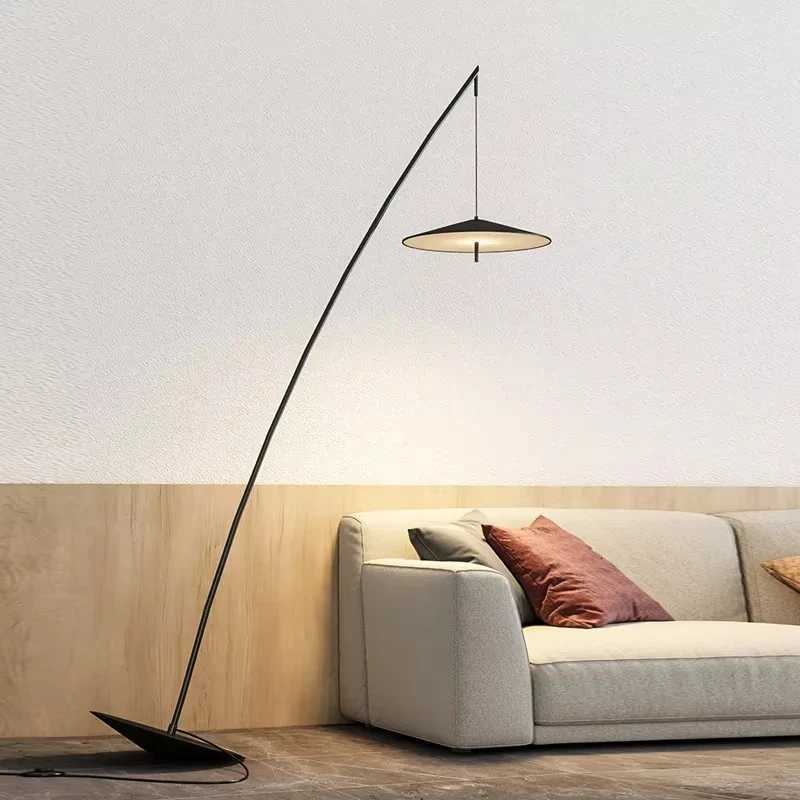 Minimalist High-End Floor Lamp Living Room Bedroom Study Bedside Lamp Home Adjustable Standing Light LED Lighting M251119