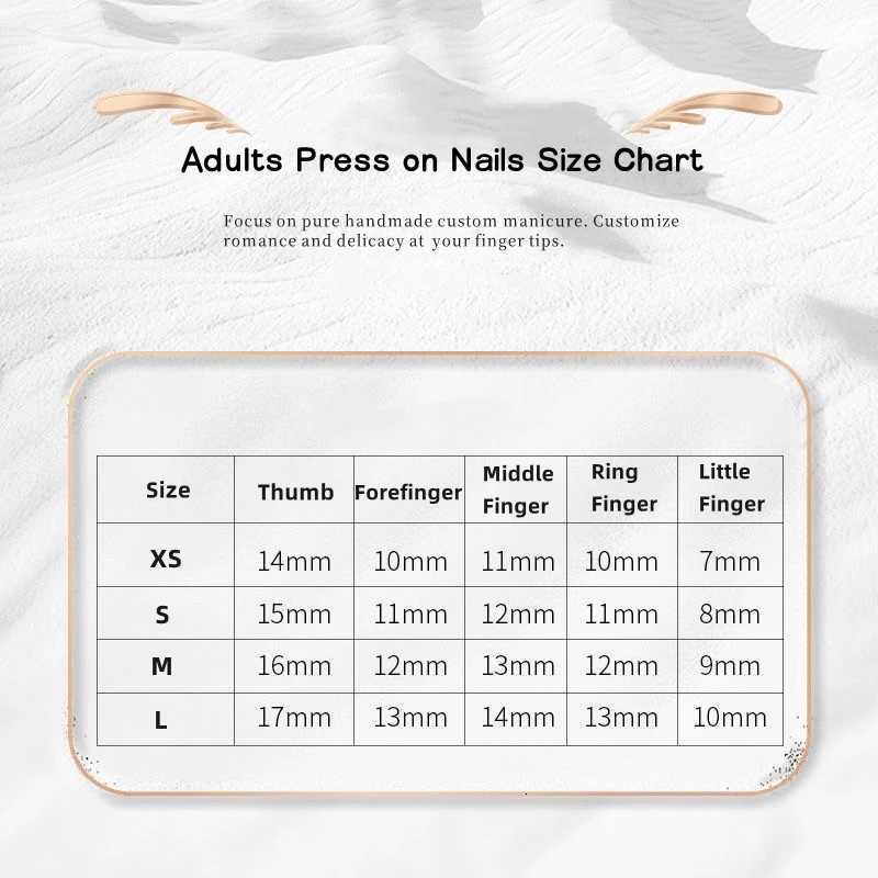 10PCS Handmade Press on Nails Designs Almond False Nail Fake Nails Reusable Wear Manicure Art Medium-length Finger Tips GeometryT251118T251119