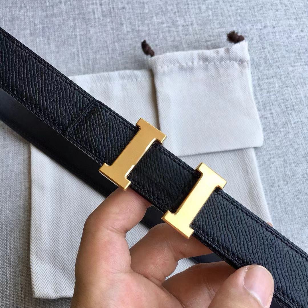 Women Designer Belt Reversible Big Brand Belt Premium Belt Width 2.5cm Leather Belt Classical Gold Silver Metal Buckle Belt Decorate Jeans Pants Dress With Box