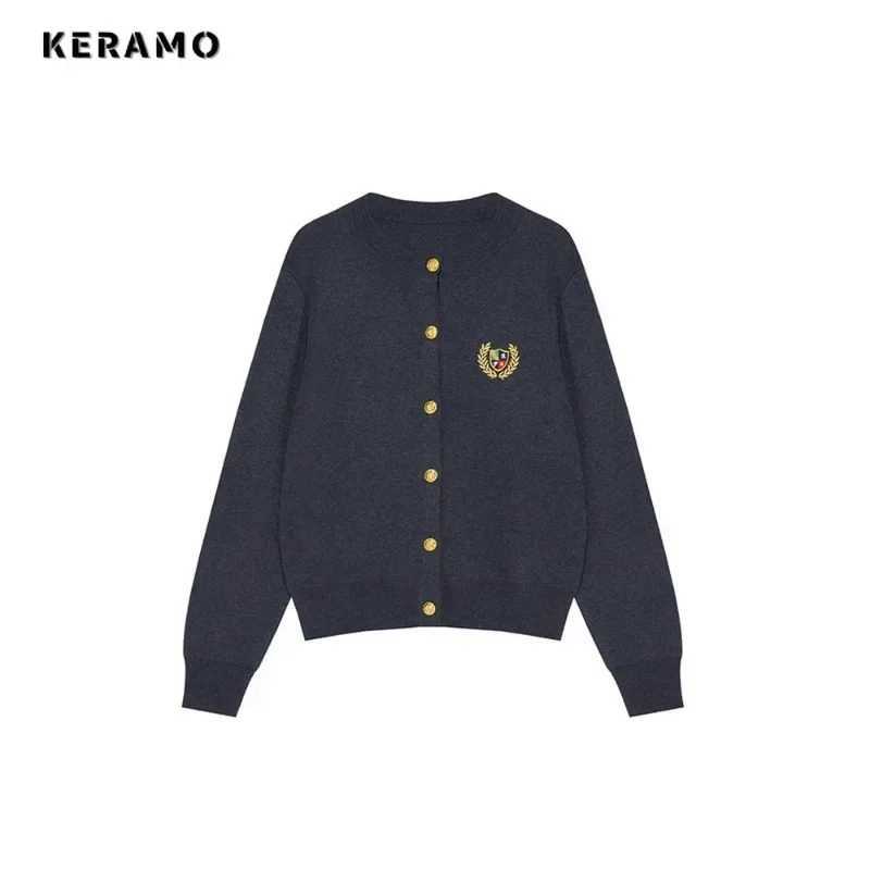 2023 Winter Preppy Style Casual Single Breasted Sweater Women Vintage Luxury Jumpers Knitting Long Sleeve V-neck Loose Cardigans H251119