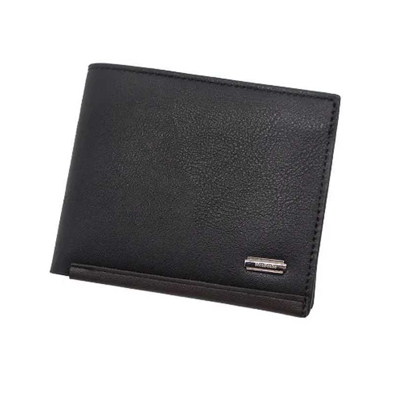 Men Wallets New Short High Quality Coin Pocket Bag Brand Mens Wallet Simple Credit Card Holder Photo Holder Mens Money ClipT251119