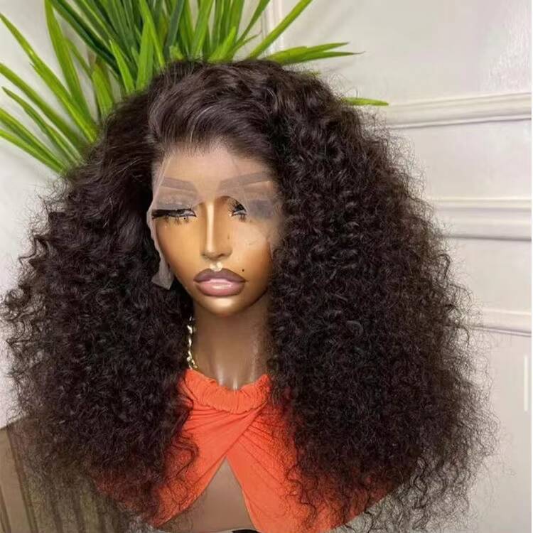 SDD Double Drown Water Curl Virgin Raw Human Hair Wigs Vietnamese Curly Short Bob Lace Wigs Vendor Glueless Lace Front Wigs