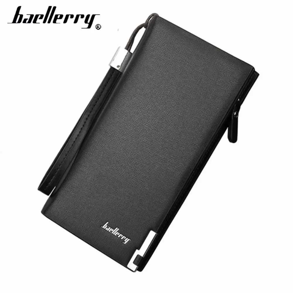 Men Wallets Classic Long Style Card Holder Male Purse Quality Zipper Large Capacity Big Brand Luxury Wallet For MenT251119