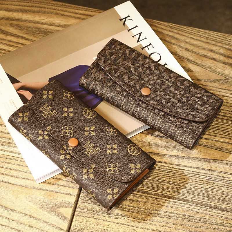 Bag womens 2024 new fashion storage wallet multifunctional photo clip bag printingW251119