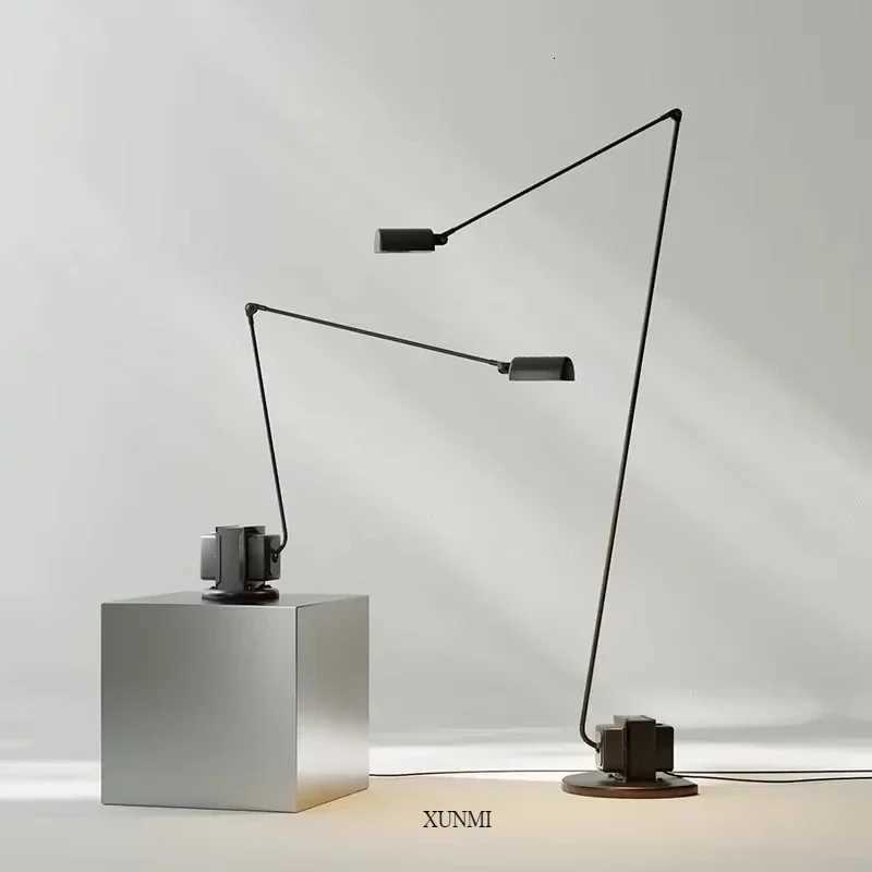 Modern Italian Design Floor Lamp Simple Retro Style Living Room Study Adjustable Swing Reading Table Lamp Home Decor LED M251119