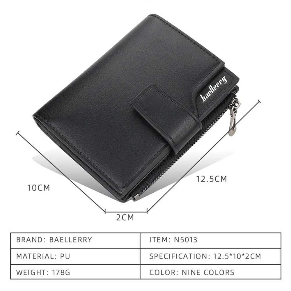 Customized Name Short PU Leather Wallets Womens High Quality Zipper Card Holder Purse Mothers Day Gift Valentines Day GiftsT251119