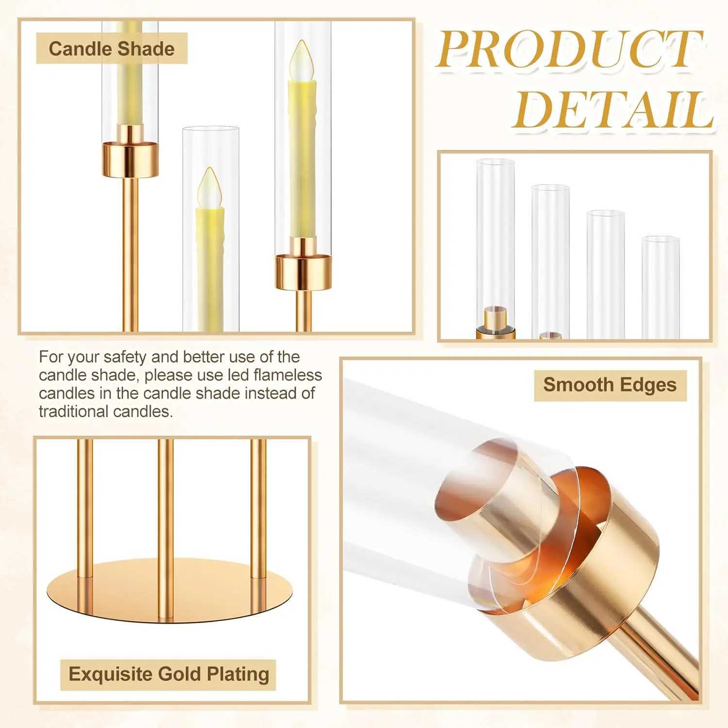 8 Set 3 Arm Candelabra Centerpiece 338 Inch Candelabra Candle Holder Metal Floor Pillar Candlesticks Gold Candelabra Centerpie G251119