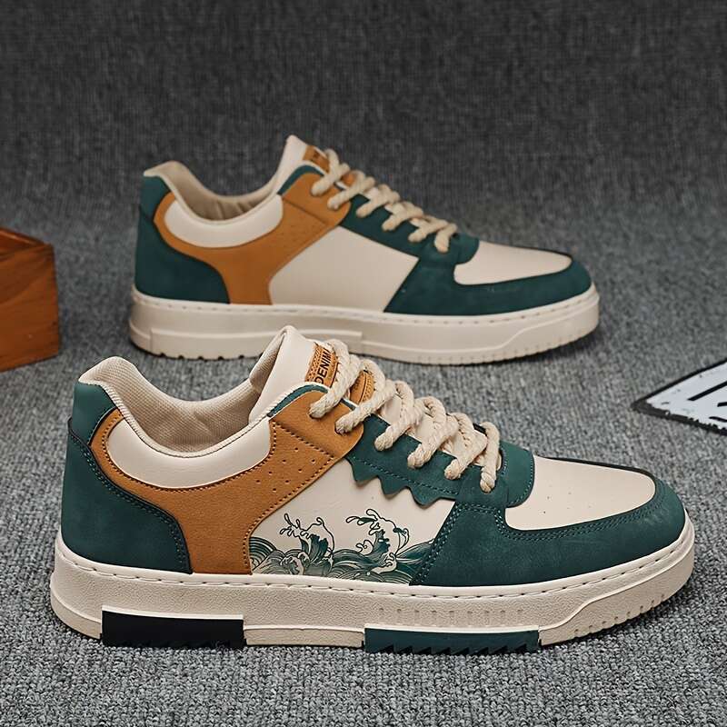 designer shoes sneaker Comfortable Men's Retro Sneakers Low Top Lace-Up Slip-Ons Outdoor Activities and Daily Casual Wear high quality