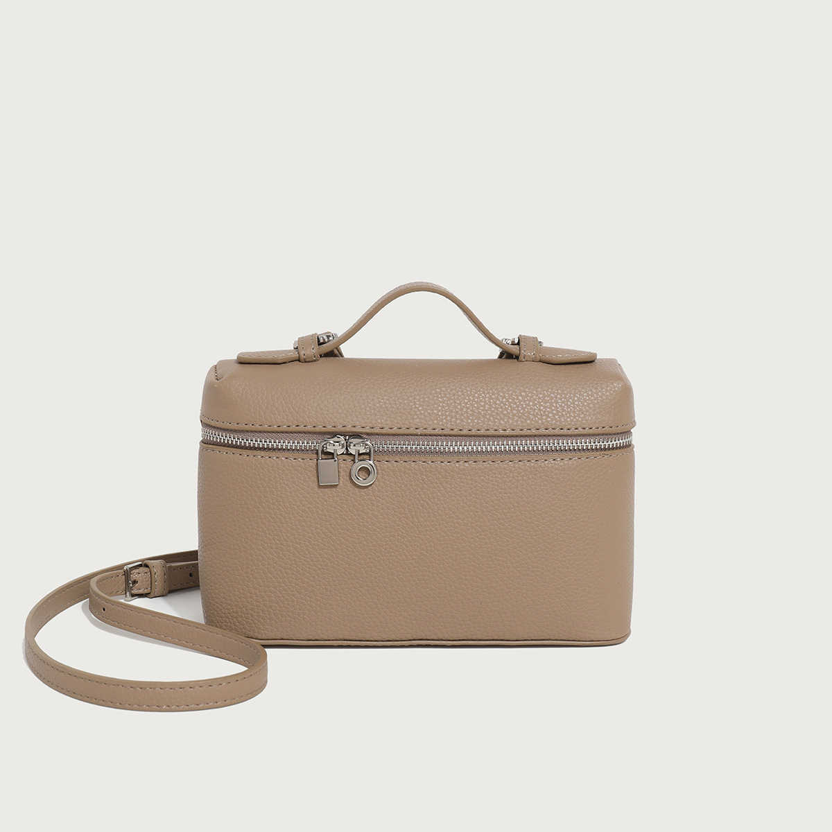 Designer Bag Top leather This years popular high-end lunch box bag for women 2025 Korean version new handbag niche design single shoulder diagonal cross bag