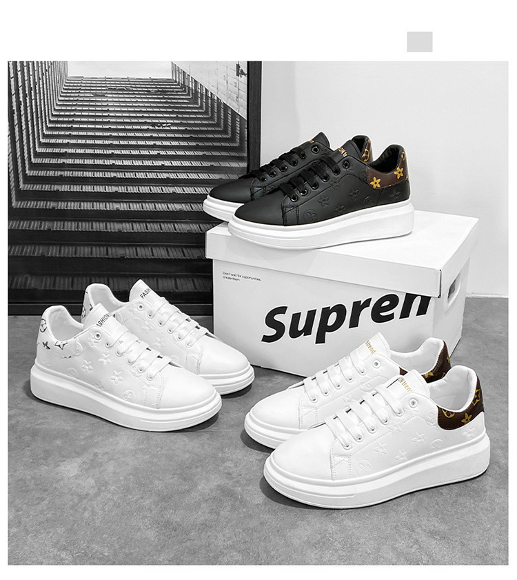 Designer Shoes Classic Couple Fashion Trend Sports shoes, Waterproof and wear-resistant sneakers Breathable white sneakers Casual shoes Free Shipping