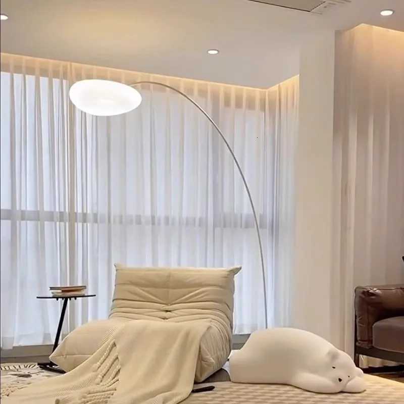 Floor Lamp Modern Minimalist Standing Light Living Room Fishing Lamp Artistic Mood Lamp Bedroom LED Lighting Fixture M251119