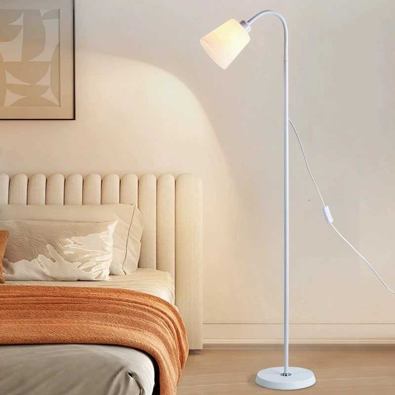 Floor Lamp Simple Floor Lamp Floor Light Wrought Iron LED Standing Lamp Adjustable Lamp Head Standing Reading Light for Living M251119