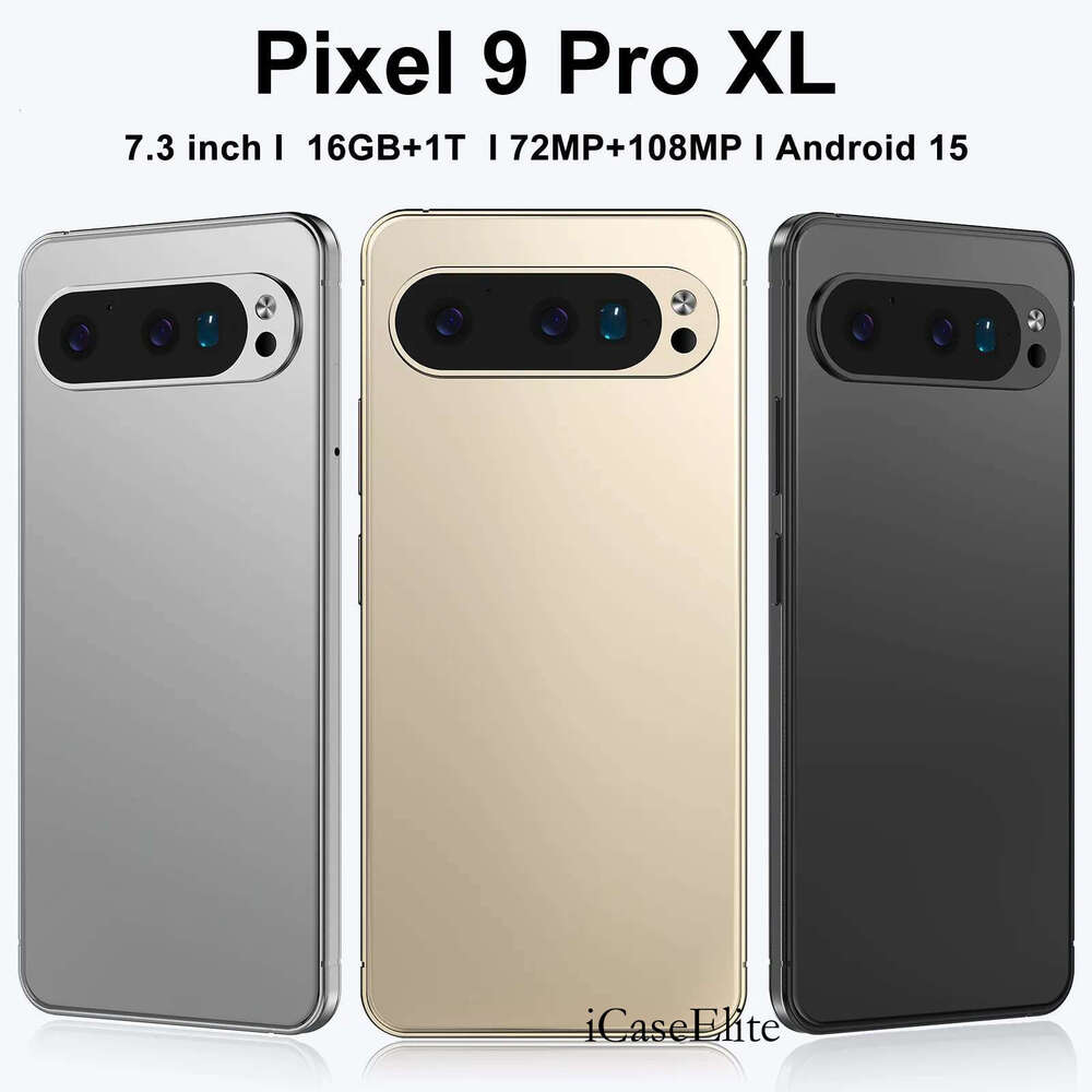 Global Version Pixel 9 Pro XL Cellphone 5G 7.3 HD Smartphone 5g 8800mAh 10core 108MP Android 14 Mobile Phone Unlocked Celulares