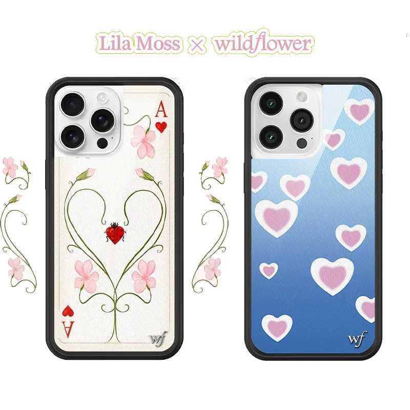Wildflower Lila Moss Dreamy s Phone Case for iPhone 12 13 14 15 16 17 Pro Max Plus Air 17pro WF 3D A Cover Cases Y251118