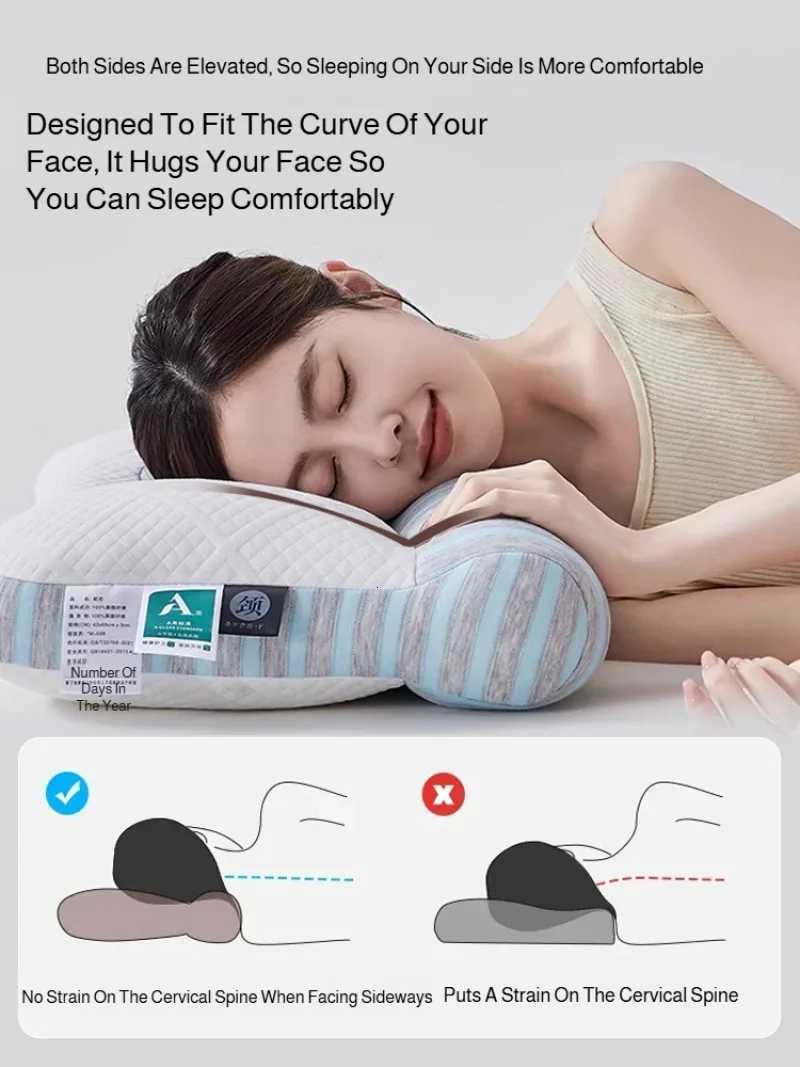 Adult Knitted Neck Anti-traction High Elastic Core To Protect Cervical Feather Velvet for Hotel HomestayM251119