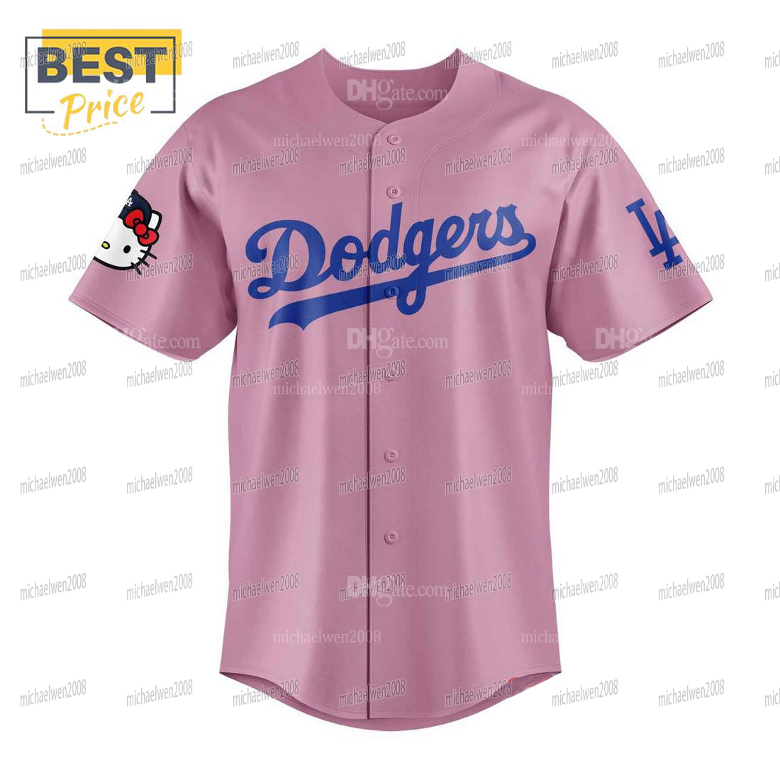 Shohei Ohtani Dodgers 2025 Kitty Jersey Mookie Betts Will Smith Yoshinobu Yamamoto Enrique Hernandez Freddie Freeman Edman Roki Sasaki Custom