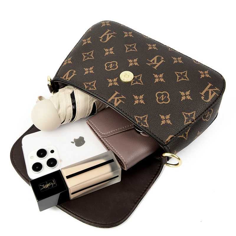 Retro Fashion Print HIgh Quality Handbag Purse Women Casual Crossbody Bags for Women Shoulder Bags Luxury Ladies Tote 2024W251119