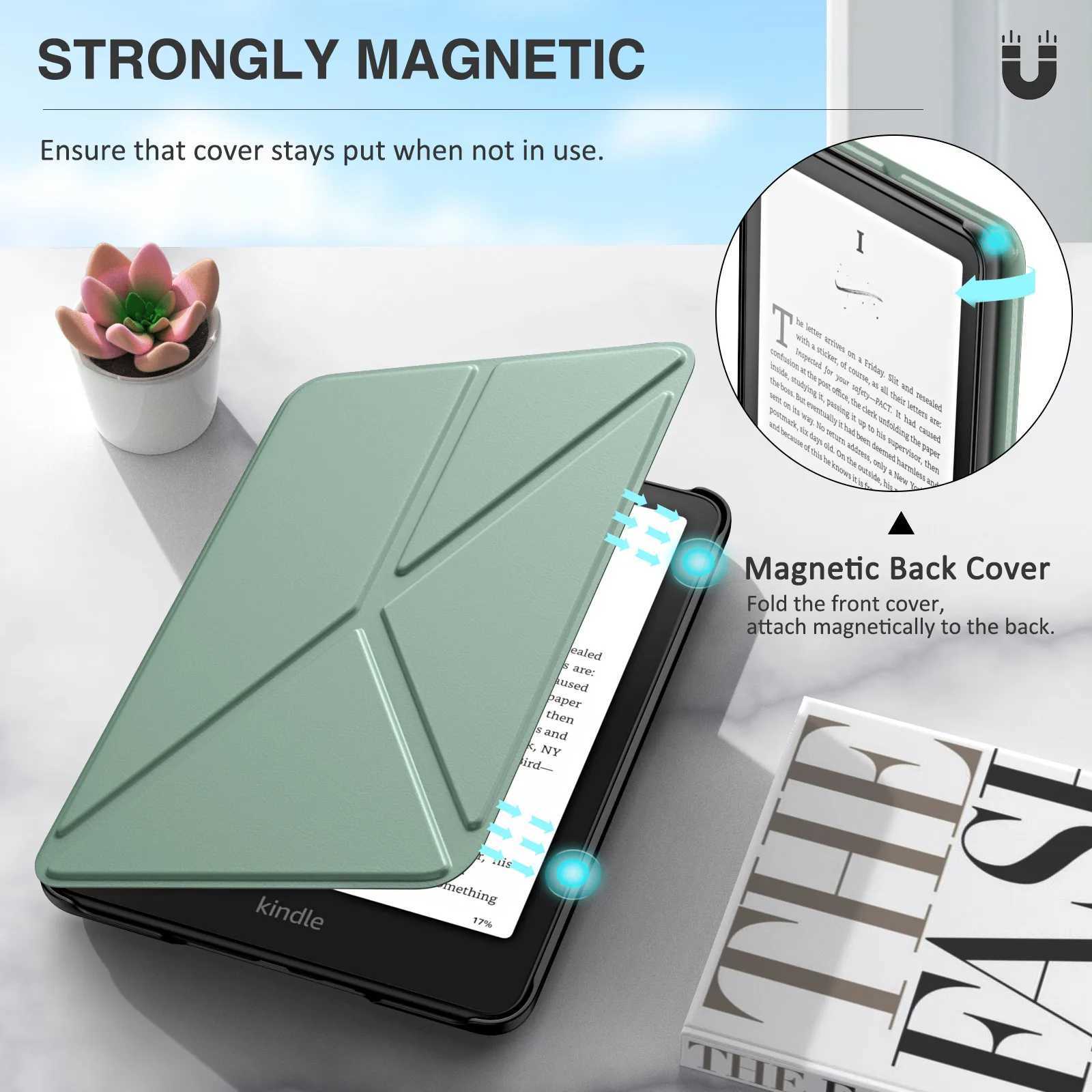 Available in stock: Kobo Clara 2e e-book protective case with N506 soft shell and TPU deformable magnetized cover