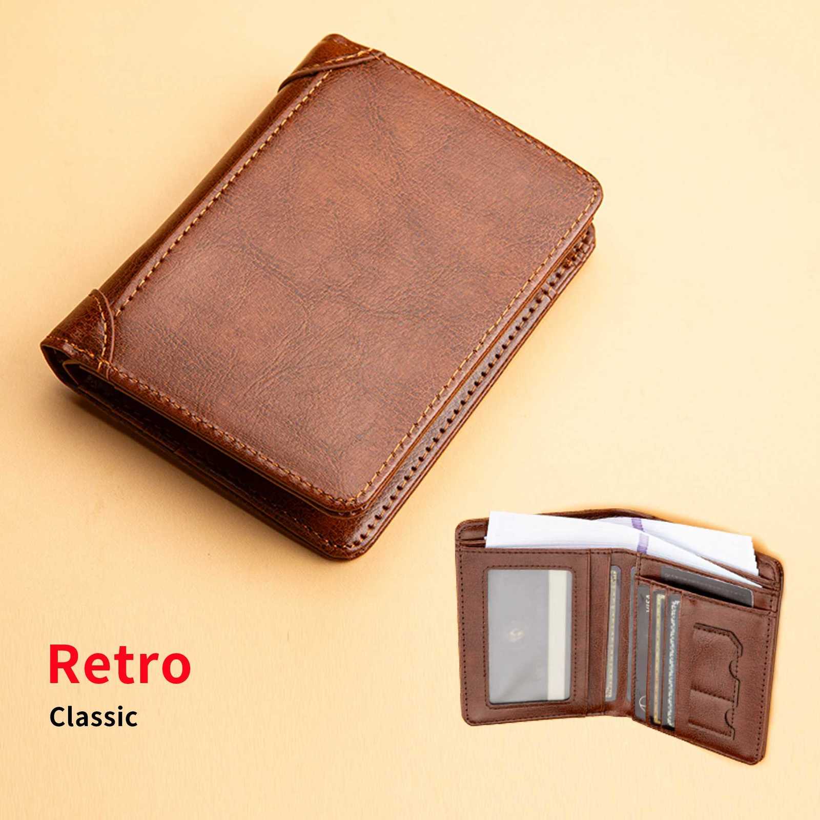 Classic Style Wallet PU Mens Wallet Short Mens Wallet Mens Fashion High QualityT251119