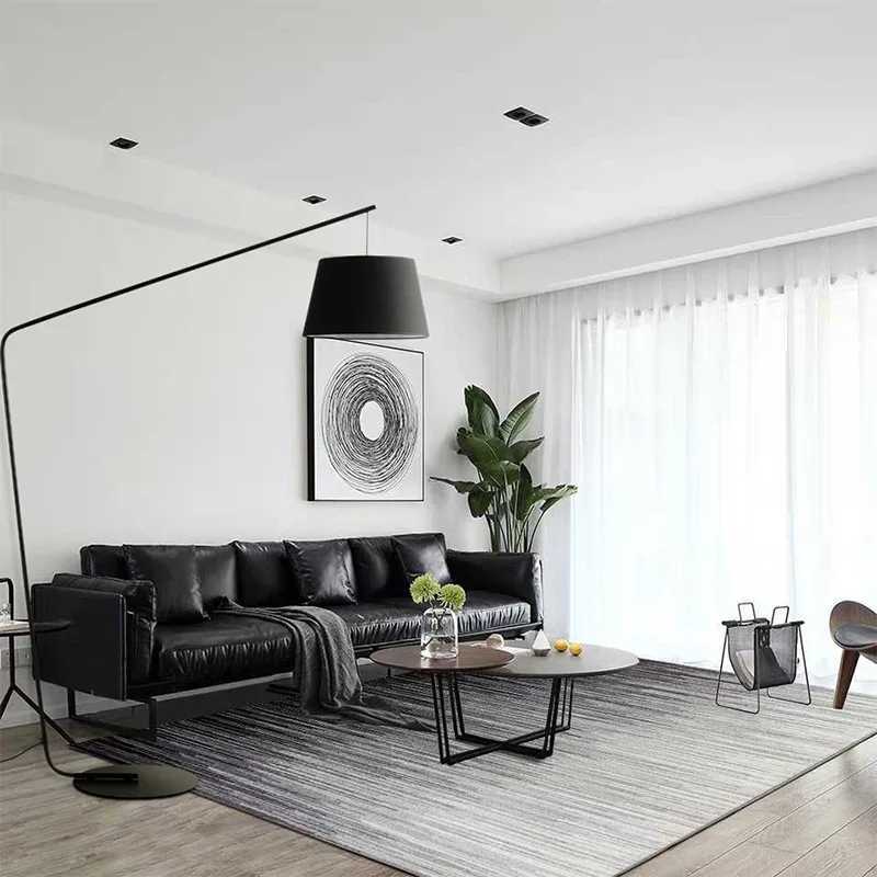 Nordic postmodern living room lamp hardware cloth cover artistic creativity minimalist bedroom sales department model room M251119