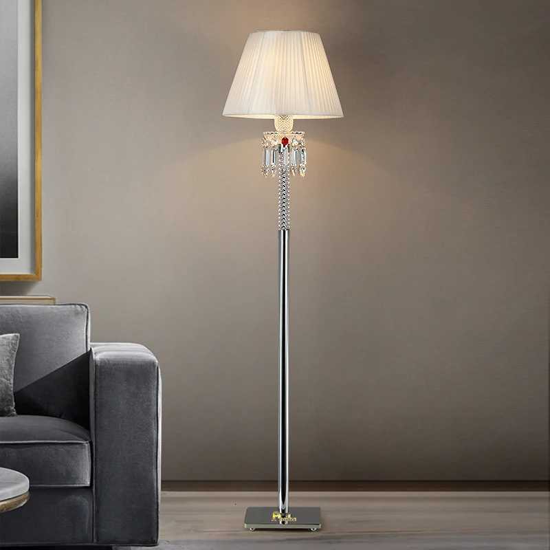 Modern Floor lamp for bedroom living room Crystal Floor Light study art deco Beside luxury table Lamp desk lamp for office M251119