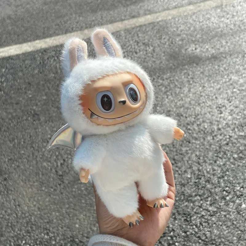 Labubu The Monsters Angel in Clouds series vinyl base doll pendant replica board cute birthday gift W250419