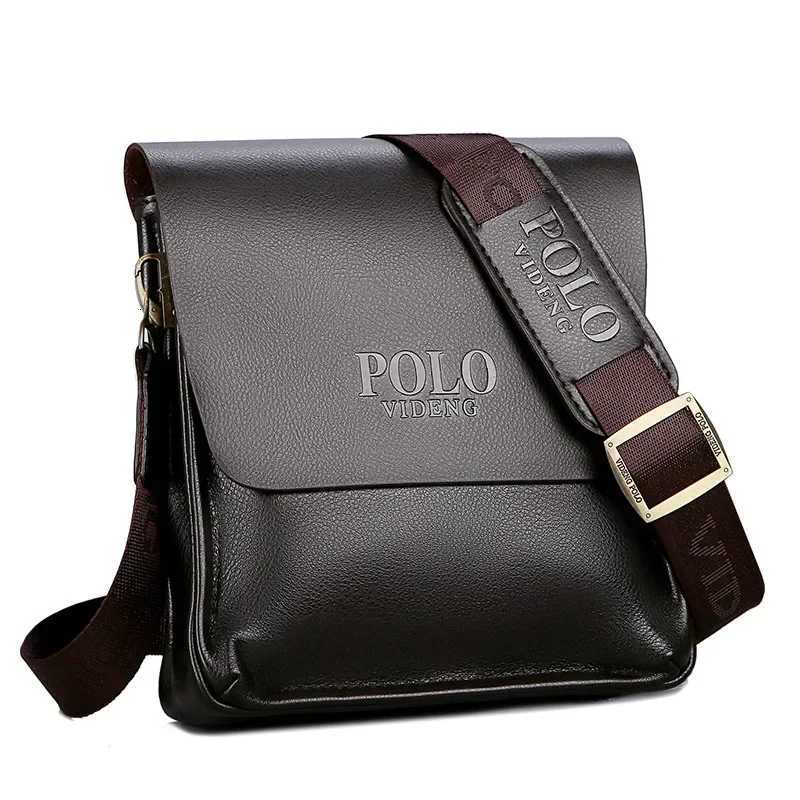 The leisure business single shoulder bag Polo vertical bag man trend inclined shoulder bagT251119