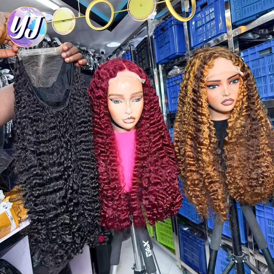 2026Raw Burmese Curly Wig 30 Inch Full HD Lace Frontal Wig Vendor Wholesale12A Grade Original Vietnamese Raw Virgin Human Hair Wig