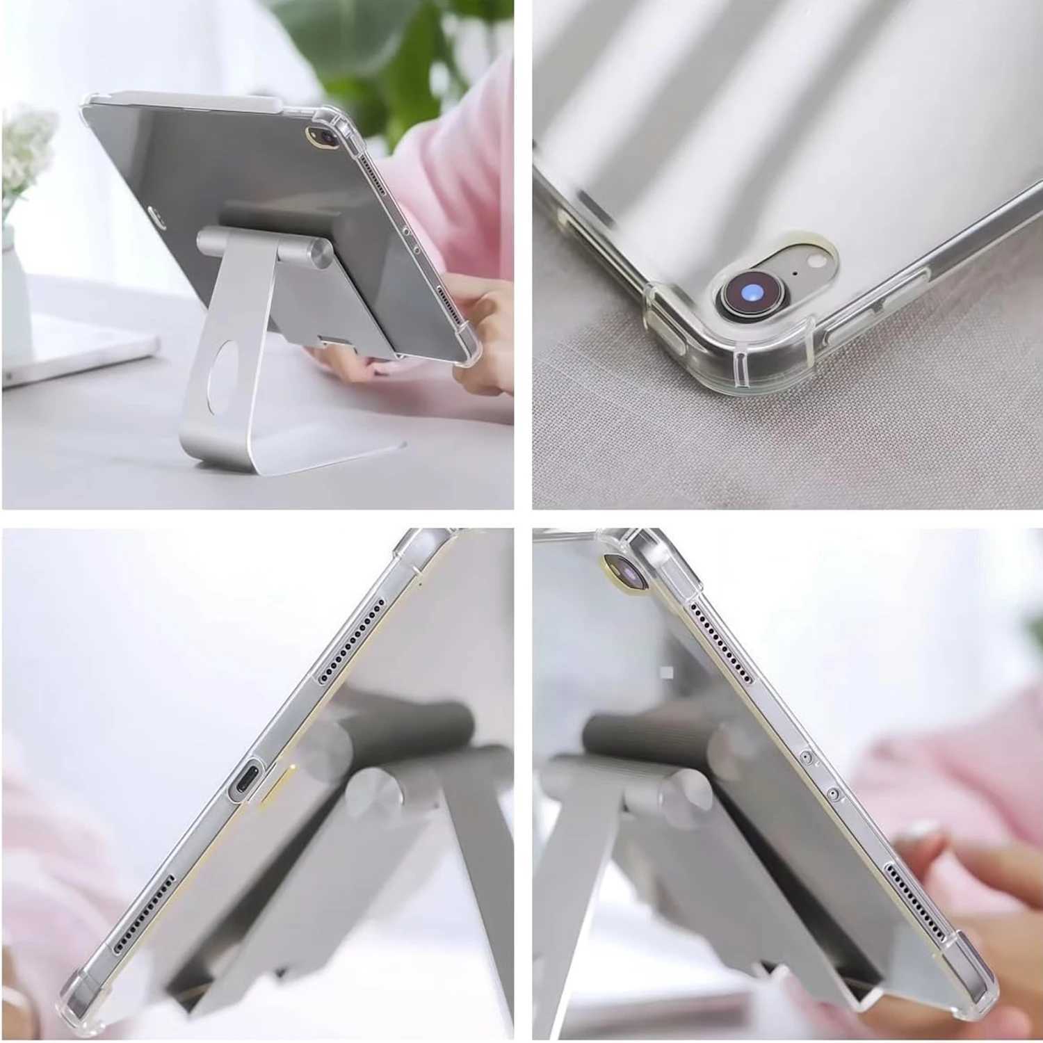 Clear Case for iPad (A16) 11th generation 2025 11 inches/10th generation 2022 10.9 inches lightweight soft TPU protective coverXJ250419