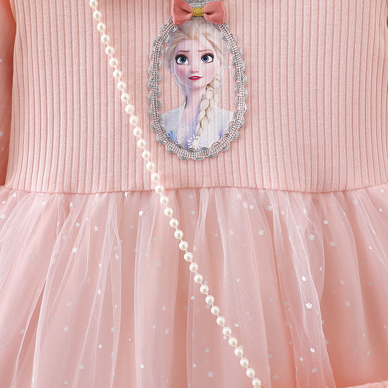 Disney girl designer clothing princess dress birthday outfit dress beach dress baby outfit children's dress Elsa princess dress girl's dress