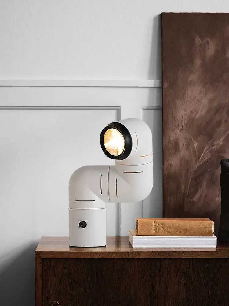 2025 Spanish Santa Cole Space Age Tatu Floor Light Red/White Water Pipe Table Lamp For Bedroom Living Room Designer Floor Lamp M251119