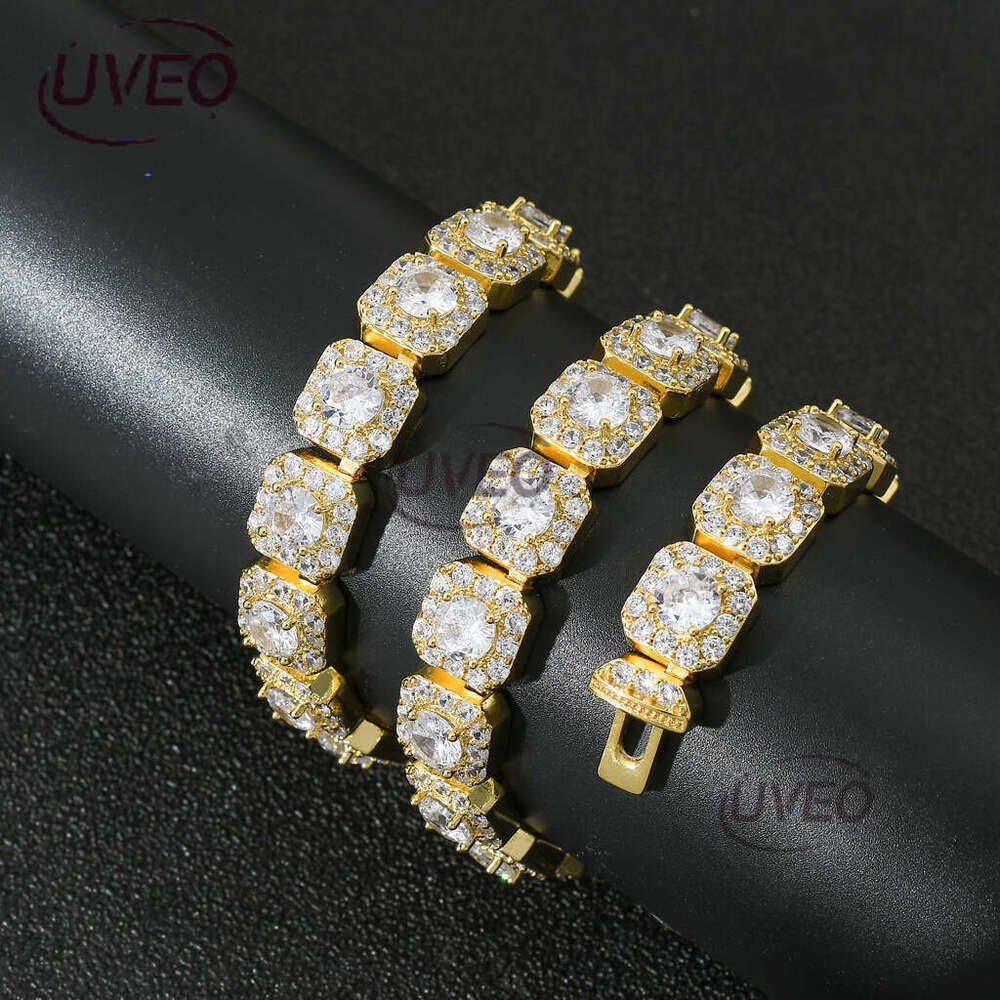Luxury designer Ice out VVS Moissanite necklaces, men's and women's hip hop tennis chains Free delivery