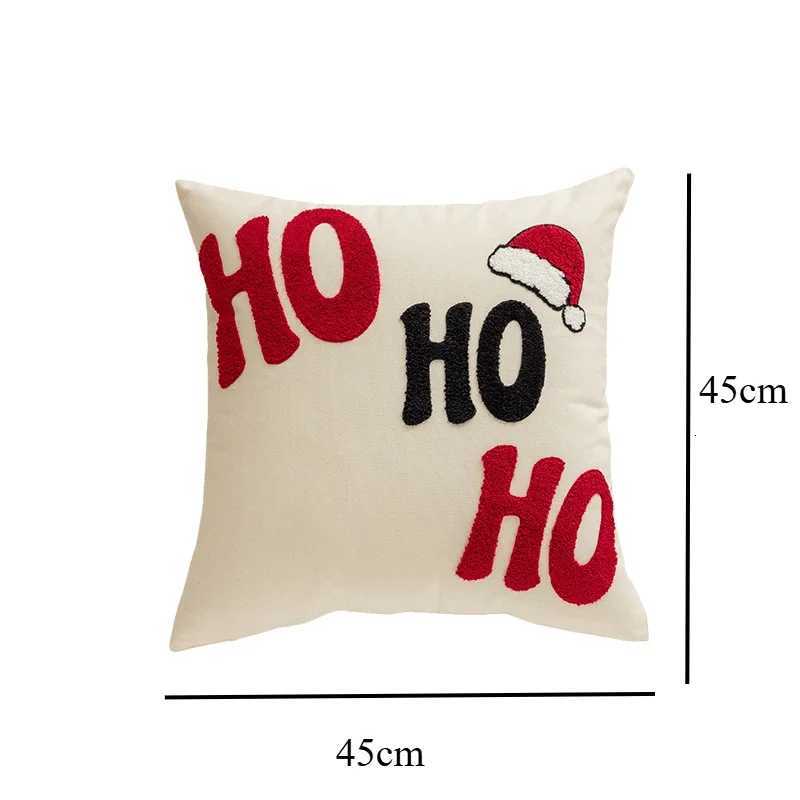 Christmas Embroidery Towel New Years Day Home Decoration Living Room Sofa Office Chair Chair CushionM251119