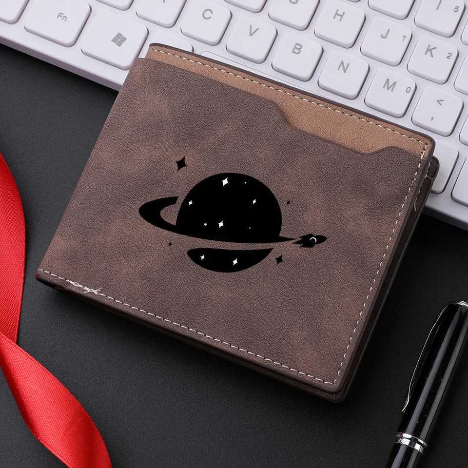 Mens Short PU Leather Wallet Thin Foldable High Quality Multi-Slot for ID Cards And Credit Cards HolderT251119