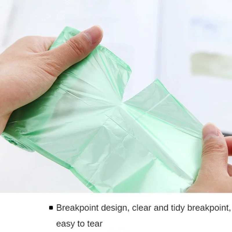 5 Rolls/pack Household Disposable Trash Pouch Small Trash Bags Kitchen Storage Garbage Bags Cleaning Waste Bag Plastic Bag C251119