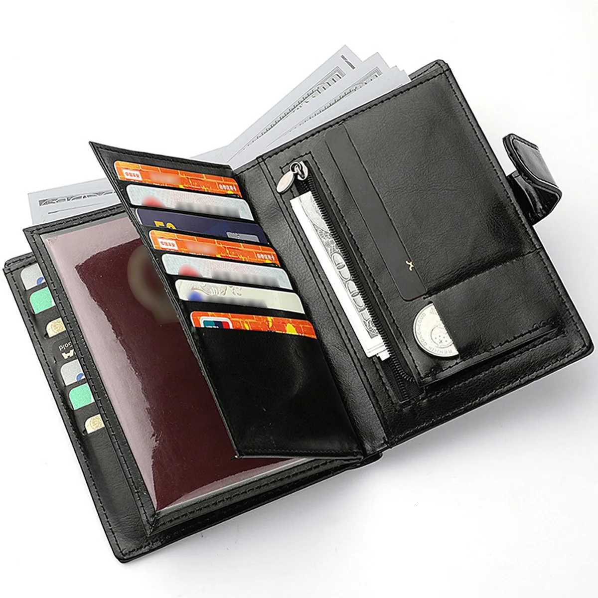 Personalized Name Business Passport Cover Multi-functional Wallet Travel Custom Engraved Text Card Holder Case Zipper Coin PurseT251119