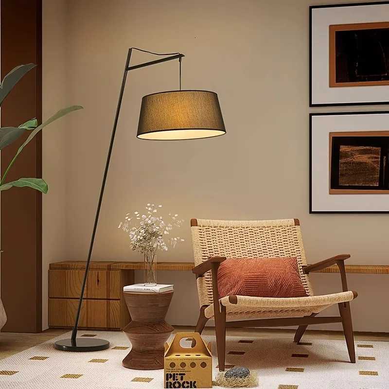 Modern Living Room Floor Lamp Bedroom Minimalist Study Art Sofa Side Lamp Bed Light Home Decoration LED Lighting Standing lamp M251119