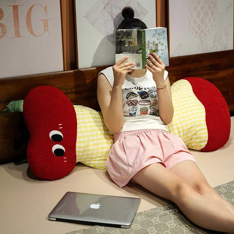 2025 New Big Eye Red Apple Long Bed Sleeping Side Sleep Large Back Cushion Can Be Removed and WashedM251119