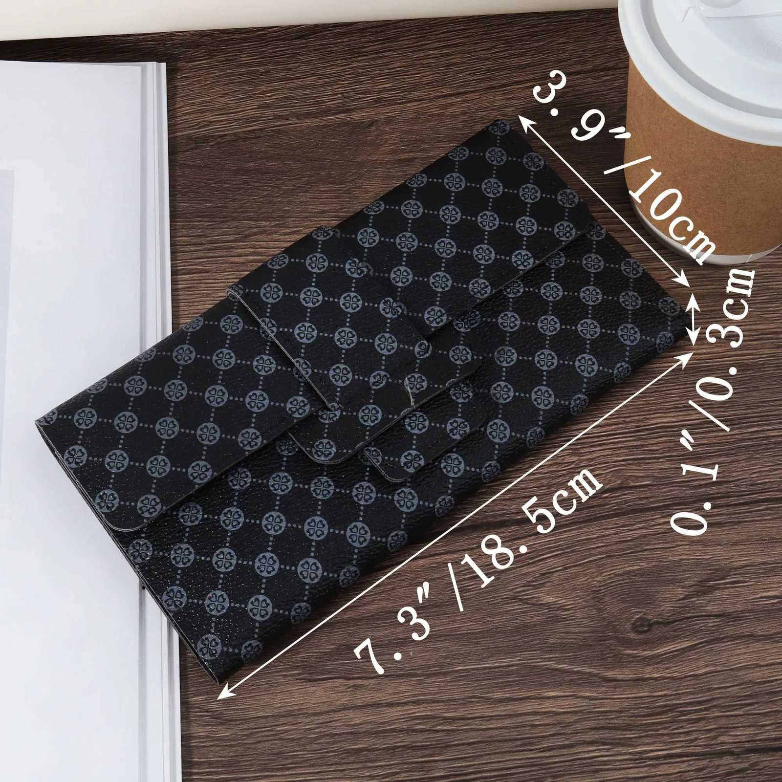 Long Wallet Clutch - Fashionable Coin Purse with Multi Card Slots Phone Compartment and Stylish Design for Women - Ideal for DT251119