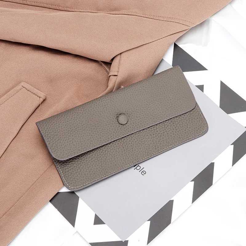 Ultra Thin long Wallet for Women genuine leather phone bag Credit Card holder Zipper coin purse minimalist money Clutch walletW251119