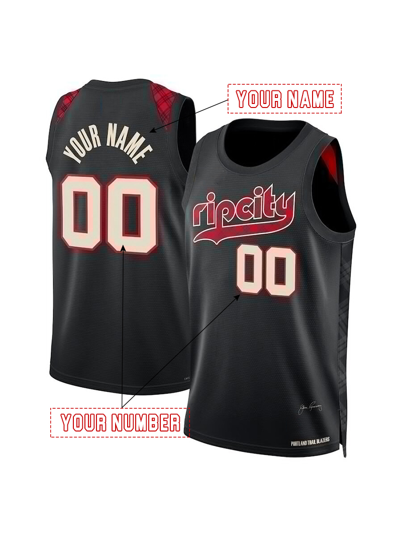23 Clingan 2025 Basketball Jersey Simons Avdija Banton Ayton Camara Custom Jerseys Sweatshirt - Embroidered